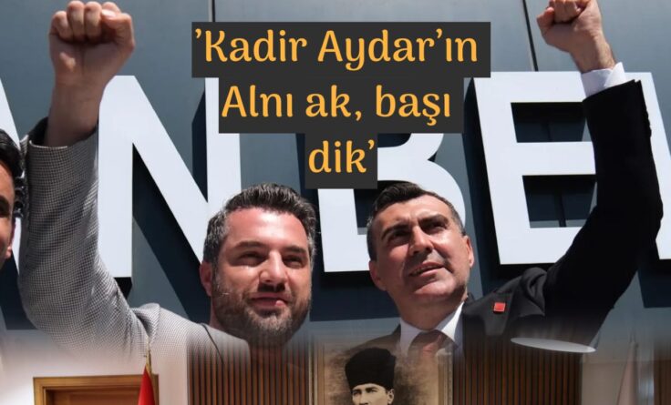 “KADİR AYDAR’IN BAŞI DİK, ALNI AK”