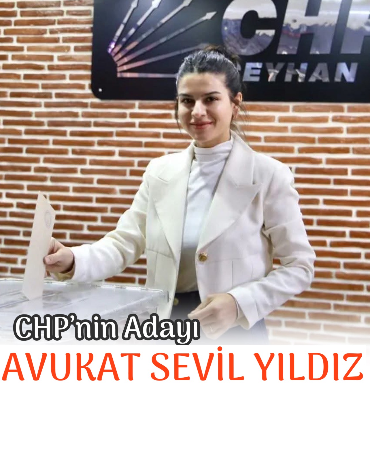 CHP’nin Adayı Avukat Sevil Yıldız
