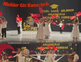 Minikler göz kamaştırdı