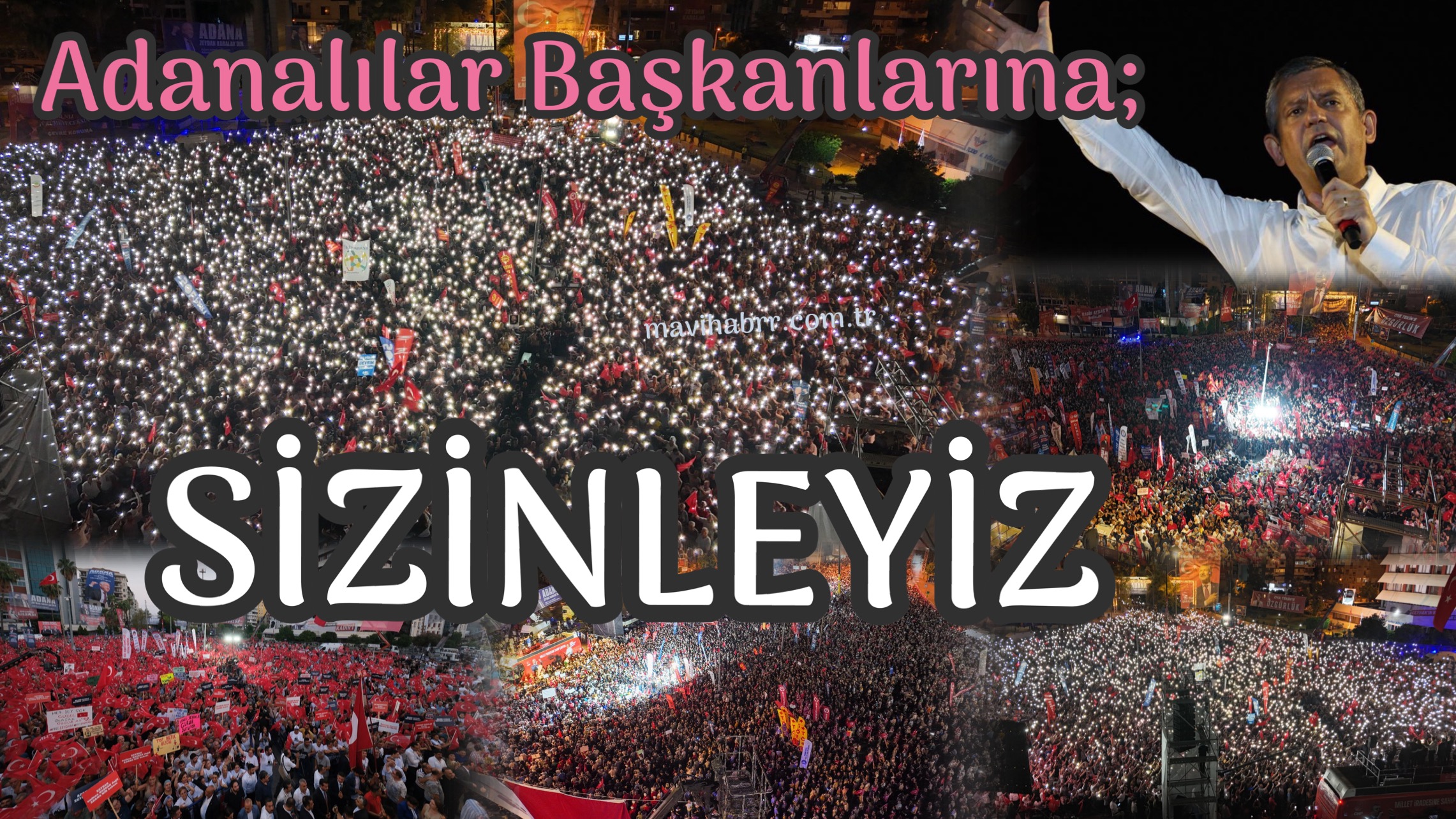 Adana başkanlarına sahip çıkıyor