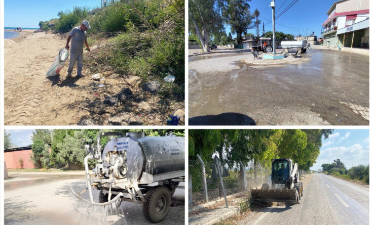 Yumurtalık’ta Tenizlik seferberliği