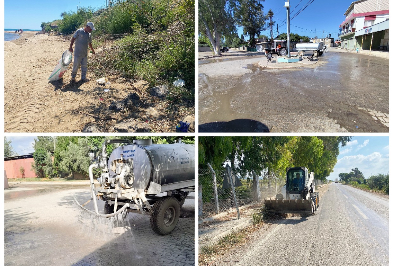 Yumurtalık’ta Tenizlik seferberliği