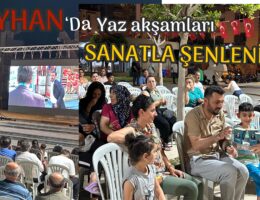 Ceyhan Sanatla Renkleniyor