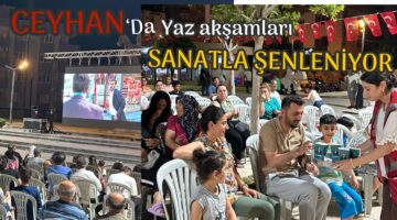 Ceyhan Sanatla Renkleniyor