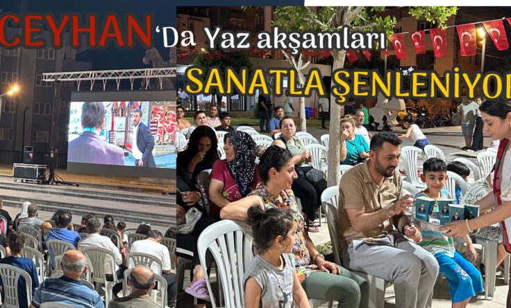 Ceyhan Sanatla Renkleniyor