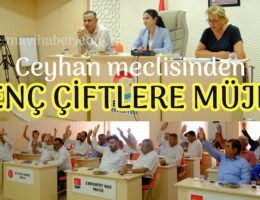 Ceyhan’da evlenenlere müjde