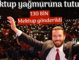 Başkan Aydar’a 130 bin mektup