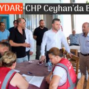 CHP Ceyhan’da delege seçimi tamamladı
