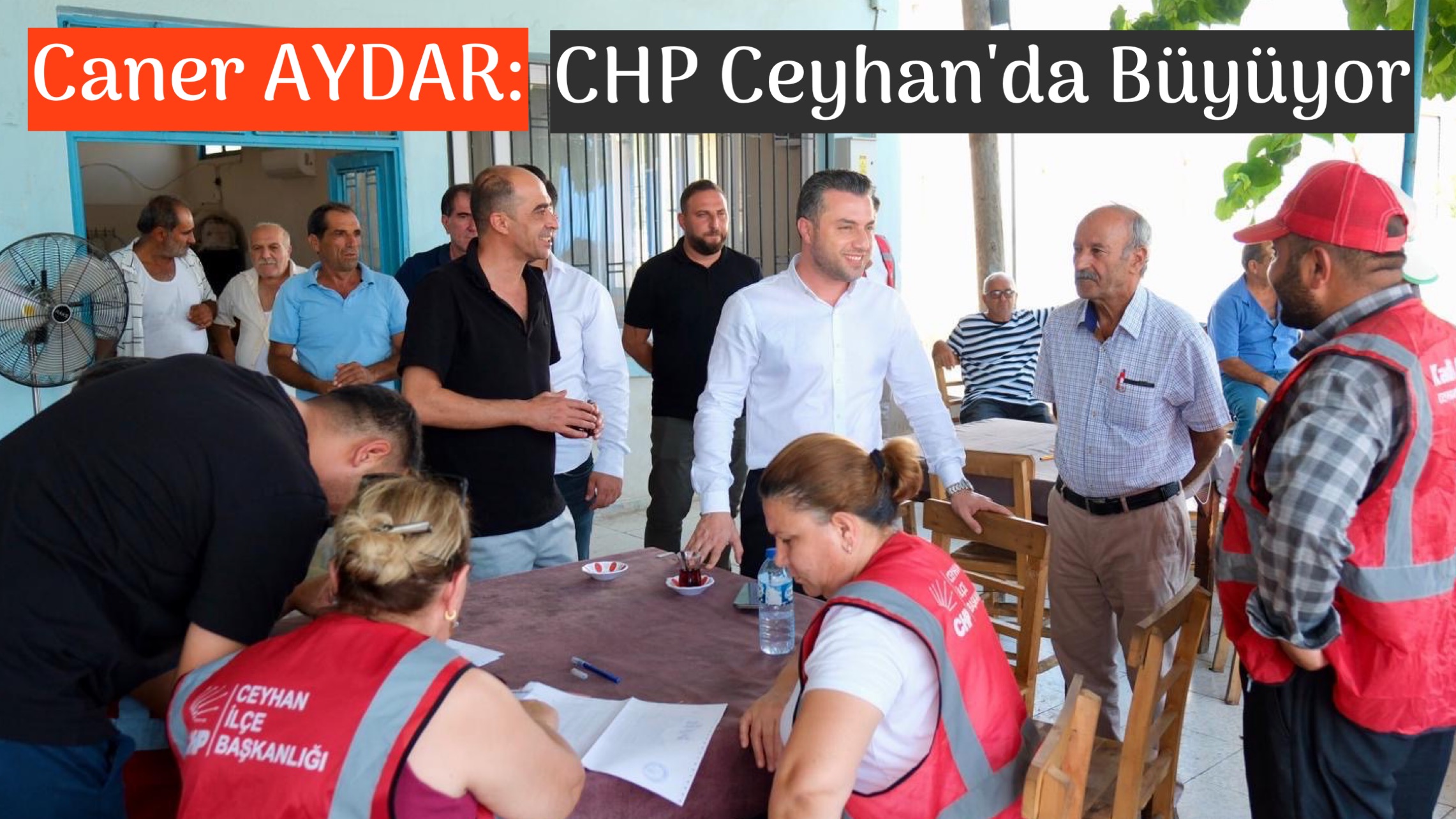 CHP Ceyhan’da delege seçimi tamamladı