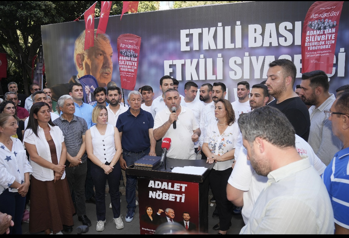 Adana’dan Silivriye Özgürlük Yürüyüşü