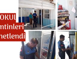 Okul kantinleri denetlendi