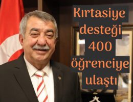 Kırtasiye desteği 400 öğrenciye ulaştı