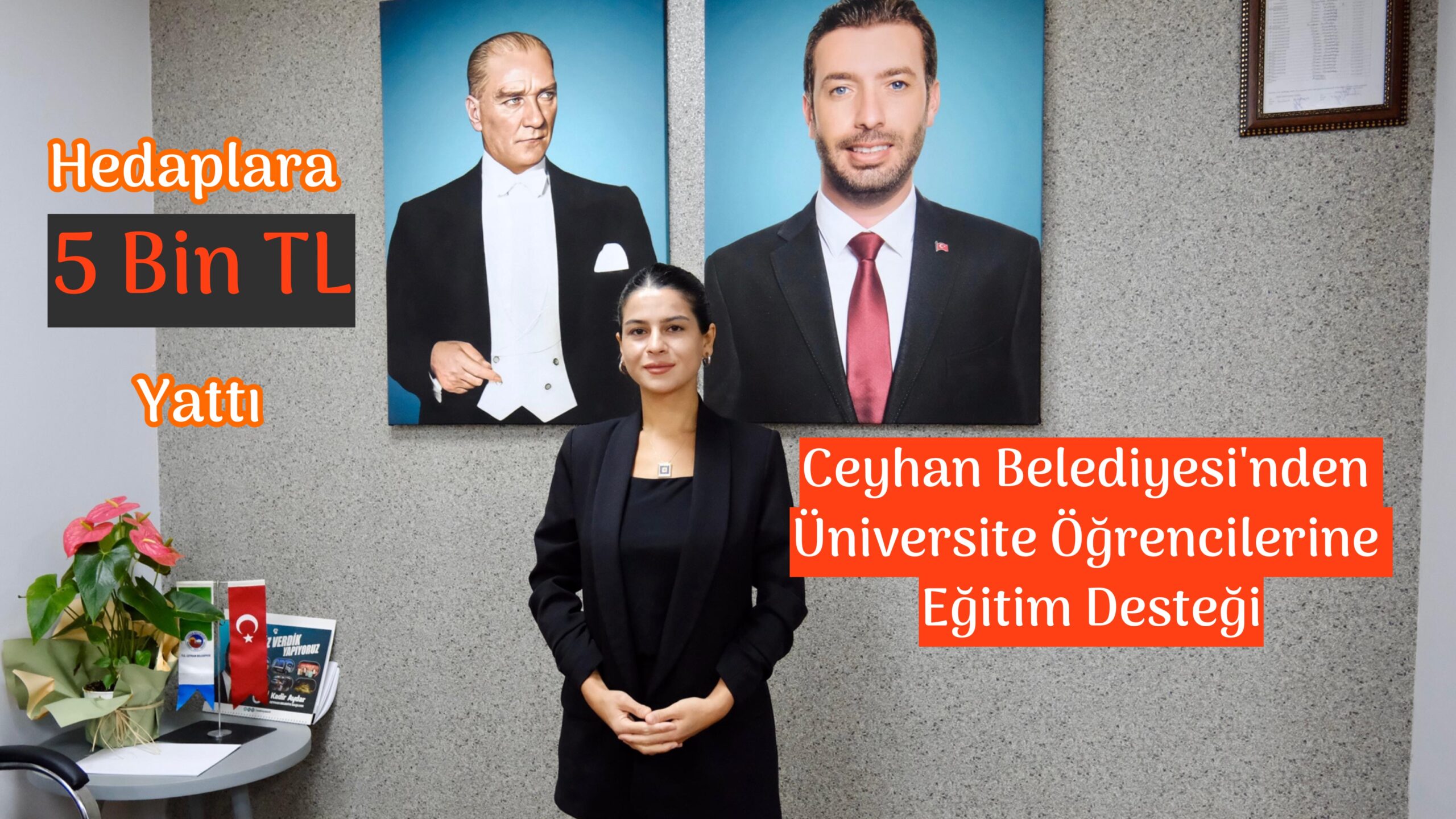 Ceyhan’da Öğrencilere destek