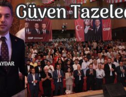 Caner Aydar güven tazeledi