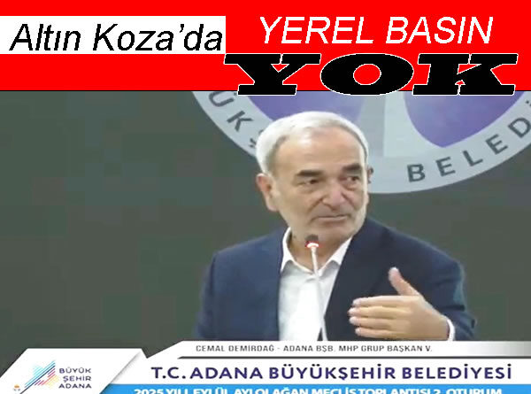 Altın Koza’da yerel basın yok