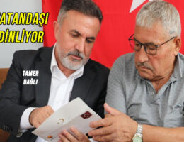 Başkan Dağlı vatandaşları dinledi