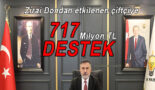 Adana’ya 717 Milyon destek