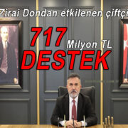 Adana’ya 717 Milyon destek