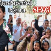 Öğrencilerden sevgi seli