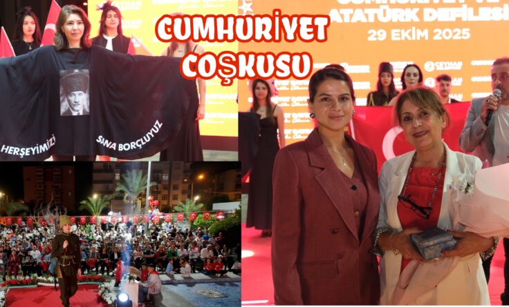 Ceyhan’da Cumhuriyet coşkusu