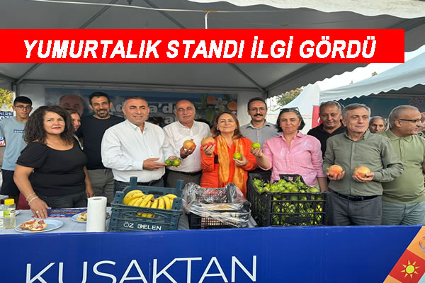 YUMURTALIK STANDI İLGİ GÖRDÜ
