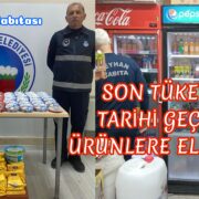 Zabıta STT geçmiş ürünlere el koydu