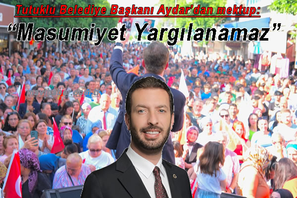 Başkan Aydar’dan mektup