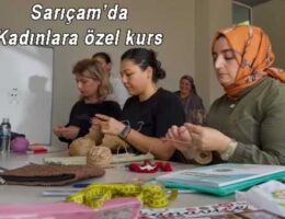 EL SANATLARI KURSU AÇILDI