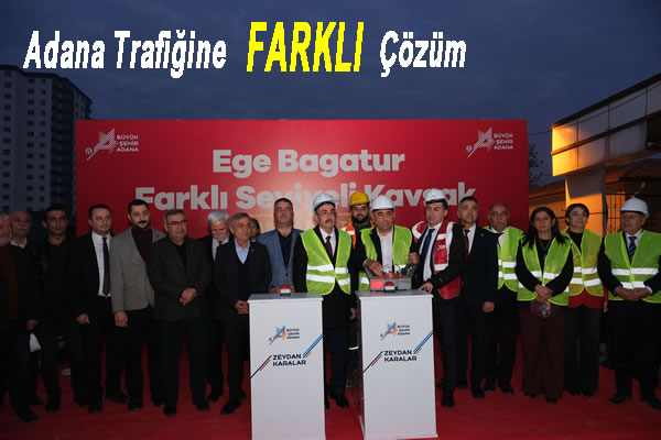 ADANA TRAFİĞİNE FARKLI ÇÖZÜM