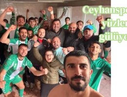Ceyhanspor Fk.de galibiyet serisi devam ediyor