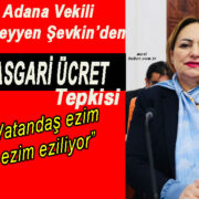 Asgari Ücret tepkisi