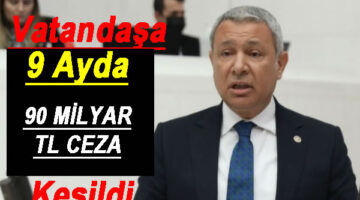 9 AYDA 90 MİLYAR TL CEZA