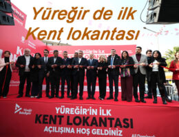 Yüreğir’de ilk kent lokantası açıldı