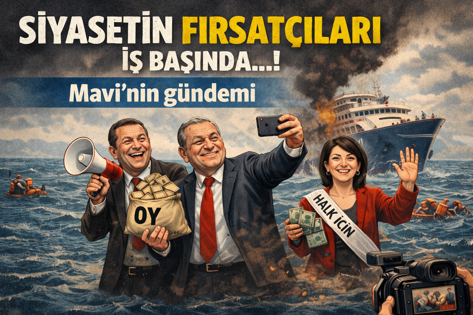 Siyaset Fırsatçıları iş başında…!