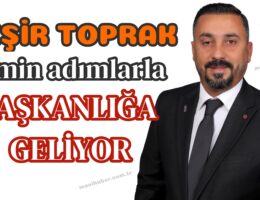 Beşir Toprak emin adımlarla ilerliyor