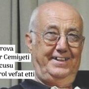 Çukurova Gazeteciler Cemiyeti Kurucusu Erdoğan Varol Vefat Etti