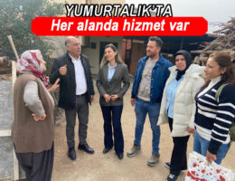 Yumurtalık’ta her alanda hizmet var