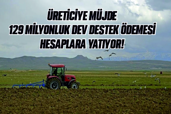 Dev Destek Bugün Hesaplarda!