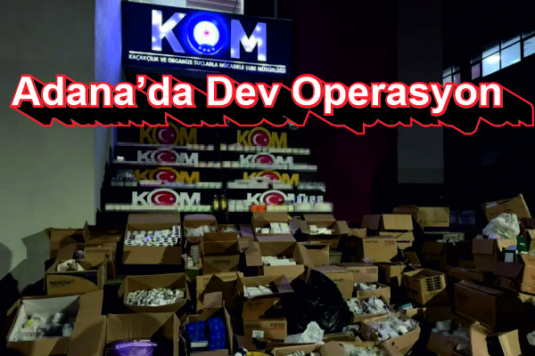 1 Milyonu Aşkın Kaçak İlaç Ele Geçirildi