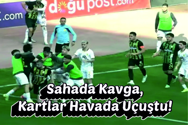 Hakem Cezayı Kesti: Bir İhraç, İki Sarı Kart