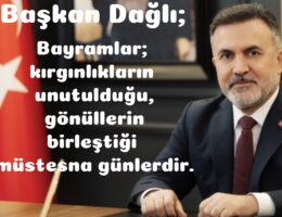 Tamer Dağlı’dan bayram mesajı