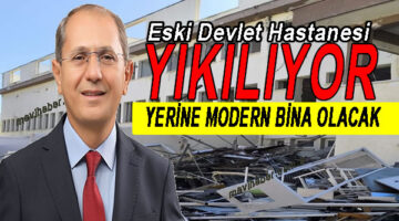 Eski Hastane yıkılıyor