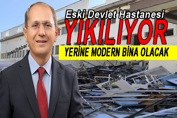Eski Hastane yıkılıyor