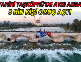 Yüreğir Belediyesi 5 Bin Kişiyi aynı sofrada buluşturdu