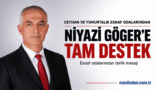 Göğer’e destek mesajları