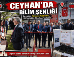 CEYHAN’DA BİLİM ŞENLİĞİ