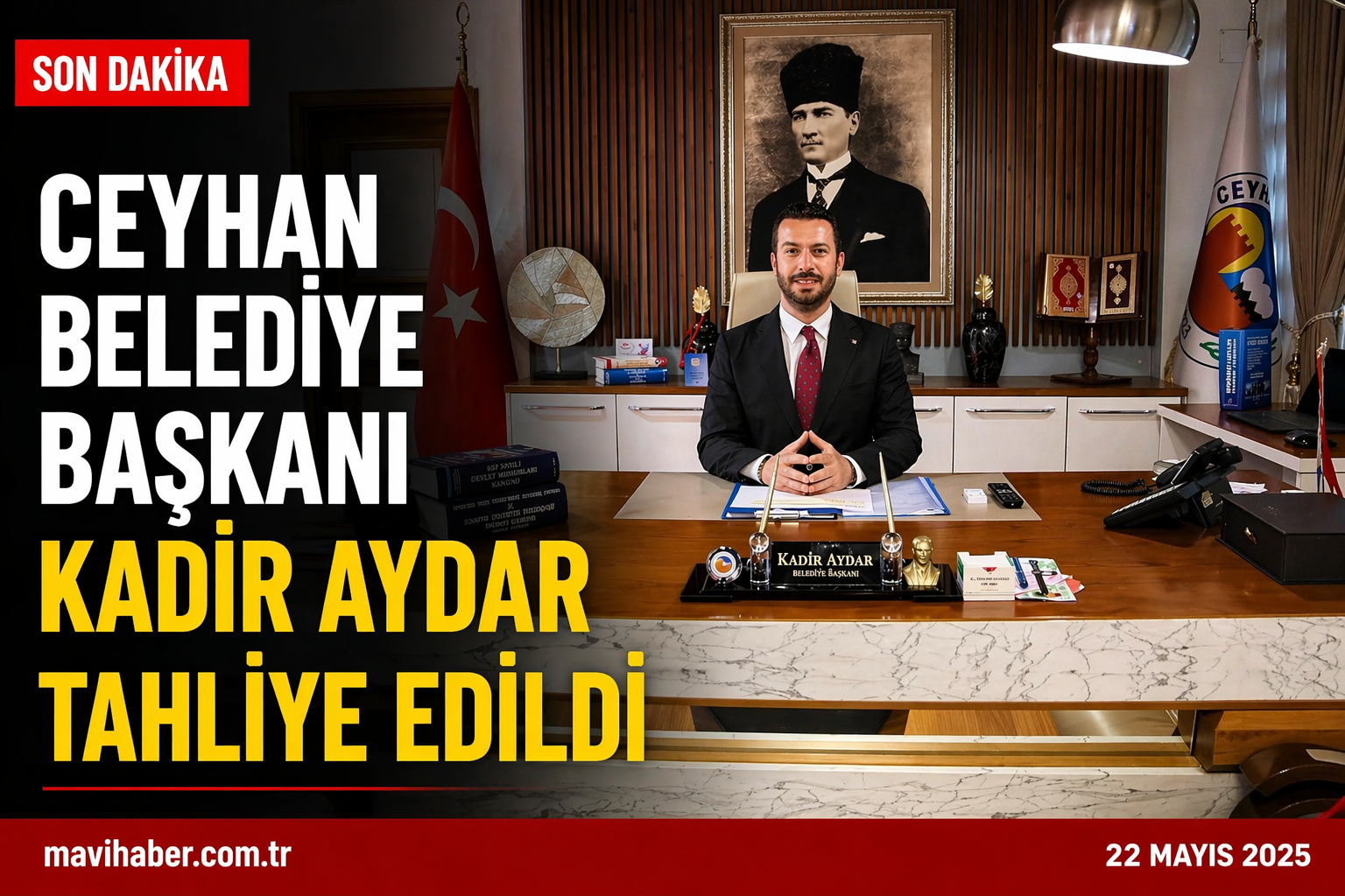 Kadir Aydar tahiliye edildi
