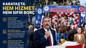 Karataş’ta sıfır Borç gururu