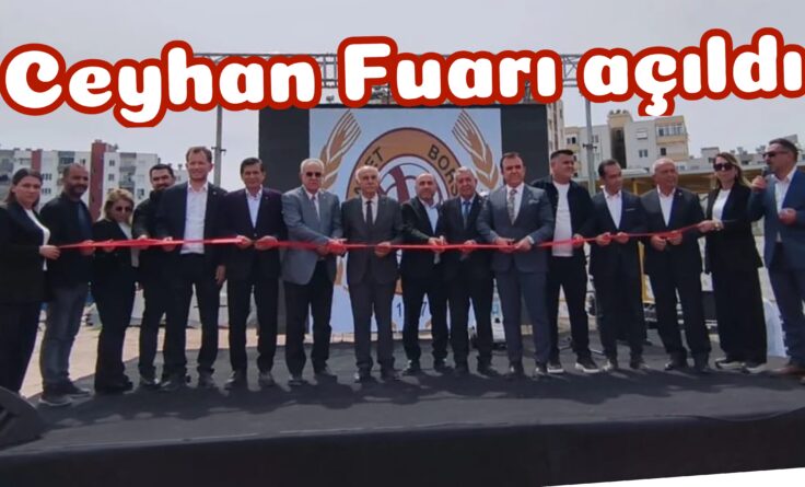 Ceyhan’da Fuar heyecanı