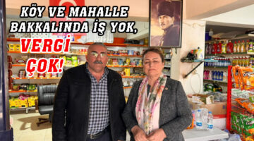 Köy bakkalları dertli